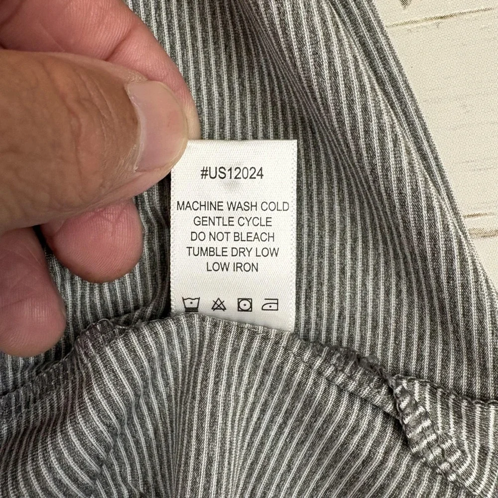 Polo Ralph Lauren Polo Shirt Mens XL Gray Striped 124th US Open Pinehurst NEW
